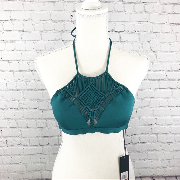 Dolce Vita Macrame Swim Top - Picture 1 of 4